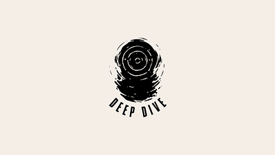 Deep dive logo aqualung branding cosmodrome art creative design diving graphic design helmet illusion illustration logo logofolio malina cosmica ocean portfolio ripple sale sea vector water