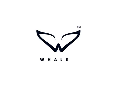 Whale logo concept brand branding design graphic graphic design illustration logo ui ux vector