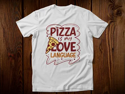Pizza Is My Love Language Funny Food T-Shirt Design branding casual wear t shirt creative delicious food t shirt design food quote t shirt funny food t shirt graphic design hand drawn pizza design illustration logo pizza is my love language pizza t shirt stylish pizza print tshirt typography t shirt design vector