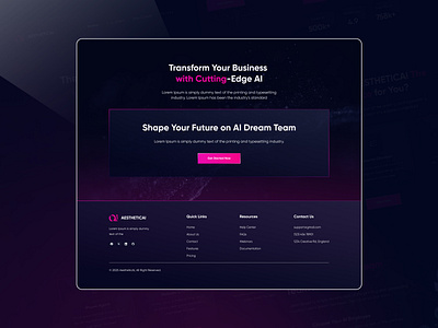 AI Business Solutions Landing Page UI/UX Design ai ai cloud ai startup ai technology ai tool ai website design artificial inteligence creative homepage interface landing landing page saas startup technology tool ui ui ux uidesign web ui