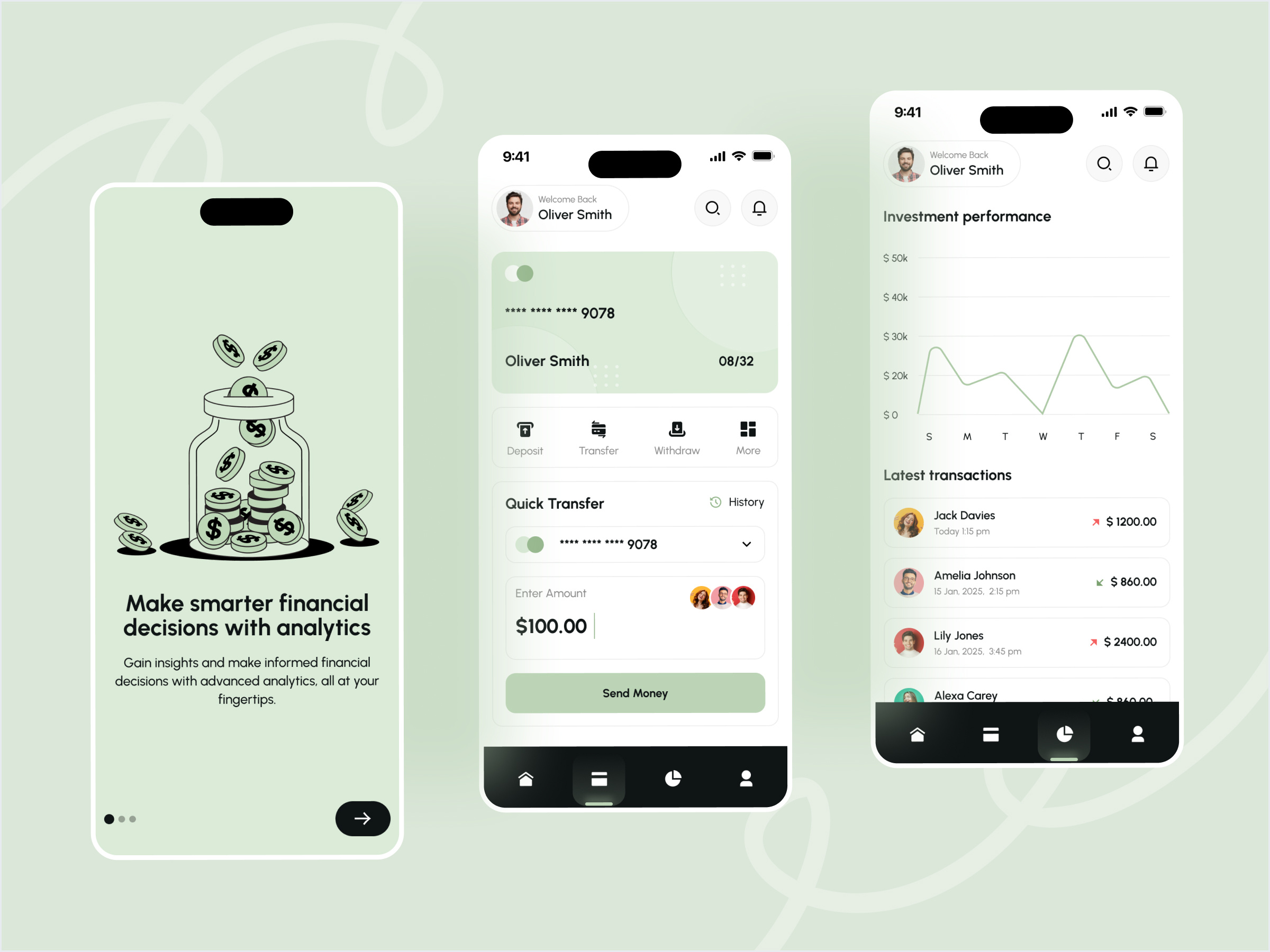 Example of Mobile App UI/UX Design | I Os & Android 