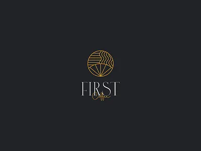 Frist Coffee - Logo Design branding logo
