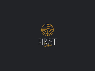 Frist Coffee - Logo Design branding logo