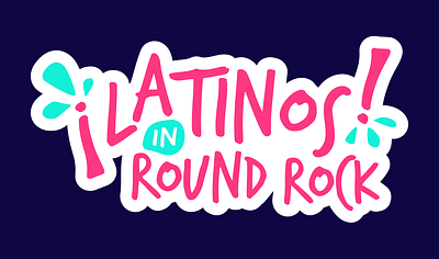 Latinos in Round Rock branding logo nonprofit round rock texas vibrant