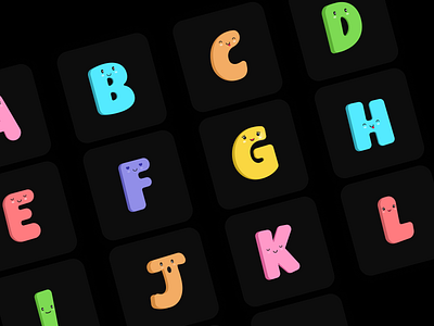 Bouncing Alphabets – Fun & Playful Animated Letters alphabetanimation animation dribbblemotion funanimation letteranimation motiondesign motiongraphics playfuldesign typography 🔹 bouncingletters