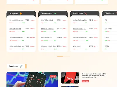 Trading Page Design design flat market new page stock trading ui ux
