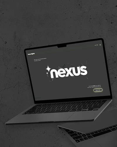 Nexus Digital Studio app architecture branding design graphic design logo ui ux vector web design website