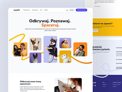 Woofit.app - landing page dog app landing page woofit