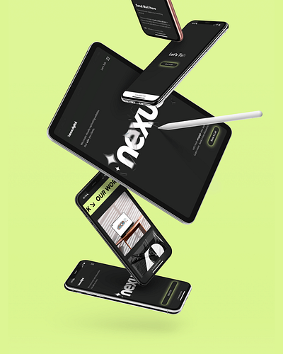 Nexus Digital Studio - Responsive Design architecture branding design graphic design logo ui ux vector web design website