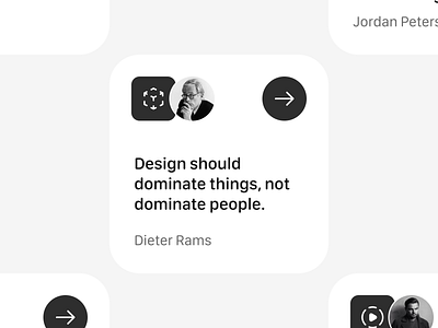 Quote Card UI Designs design illustration ui ux