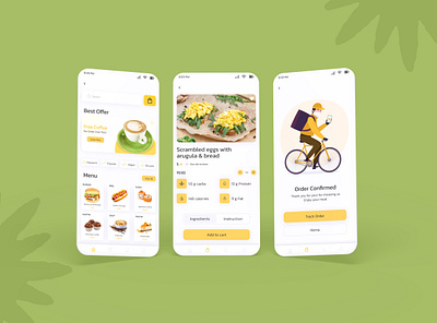 Food App Design Template