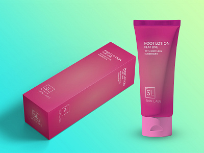 Cosmetic Tube Packaging Design beauty box brand design brand identity care cosmetics packaging cream design label design motion graphics natural packaging design print product packaging skincare packaging tube packaging