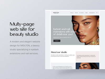 Do you have an idea? Let us know! beautystudio bussines page design figma landing page moderndesign multi page responsivedesign ui uiux ux uxui design