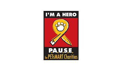 Charity Badge // Petsmart branding graphic design logo