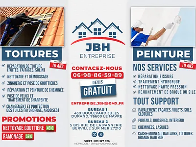 Flyer : JBH ENTREPRISE