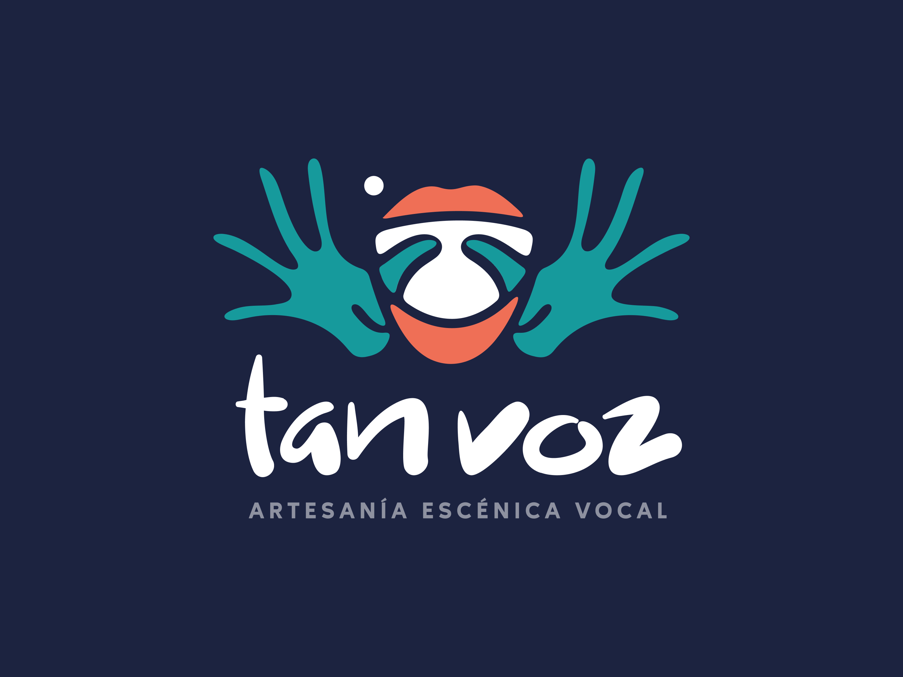 Tan voz artesania bienestar branding diseño grafico ilustracion logo vocal vocal coach voz