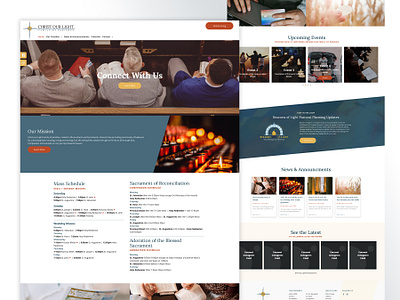 Church web design ux web design