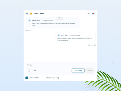 Minimal Messaging UI – Clean and Intuitive Experience chat chat option chat ui clean chat communication ui crm message crm ui dribbble email email dashboard email ui message message app message web minimal chat ui ui design ui ux ux ux design