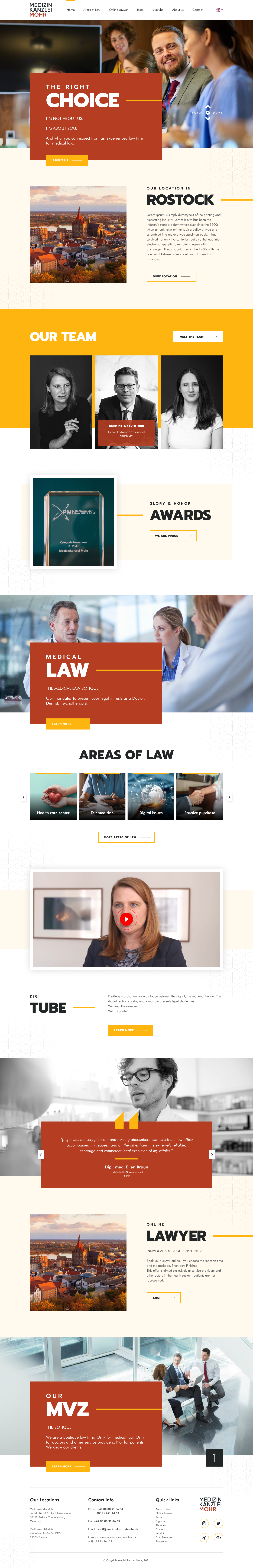 Lawyer Website Design In Figma By Dhiren Kashyap On Dribbble