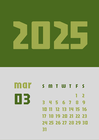 Calendar 2025 2025 calendar design mar print printdesign