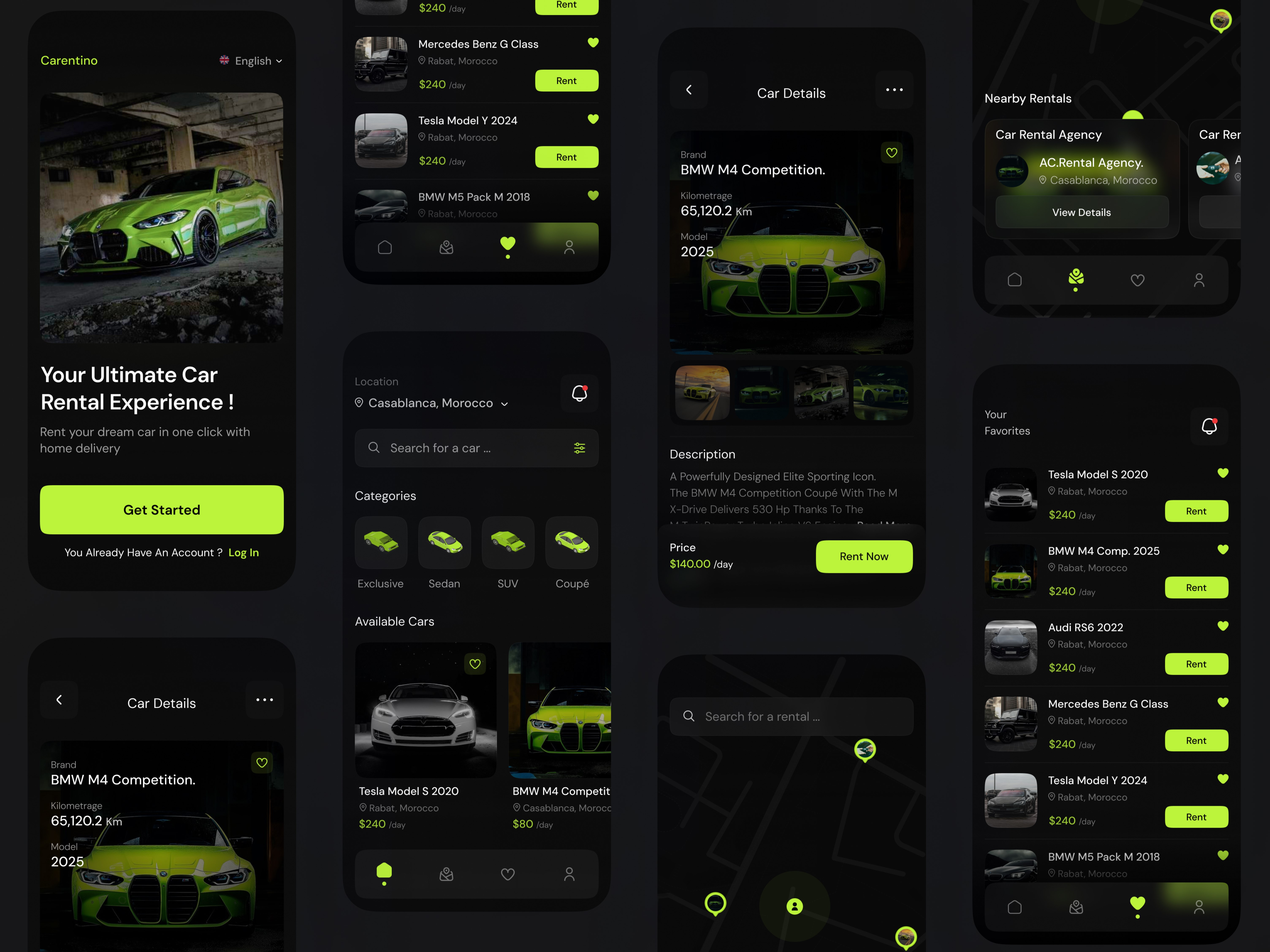 Example of Professional Mobile App UI UX Design