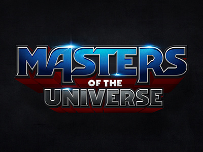 Masters Of The Universe logo by Bill Concannon branding graphic design logo masters of the universe motu