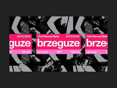 Event design / Print and digital concept croatia design event graphic design layout typography zagreb