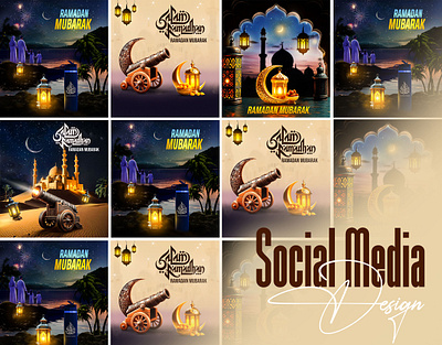 Ramadan Social Media Design branding creative design creativedesign creatoribu design facebook post design graphic design instagrampostdesign postdesign ramadanposter ramadansocialmedia social media post design socialmediadesign