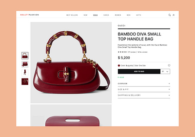 Daily UI 012 - E-Commerce Shop 012 e commerce shop bag daily 100 challenge daily ui 012 dailyui dailyuichallenge figmadesign product product page shpping ui uiux web