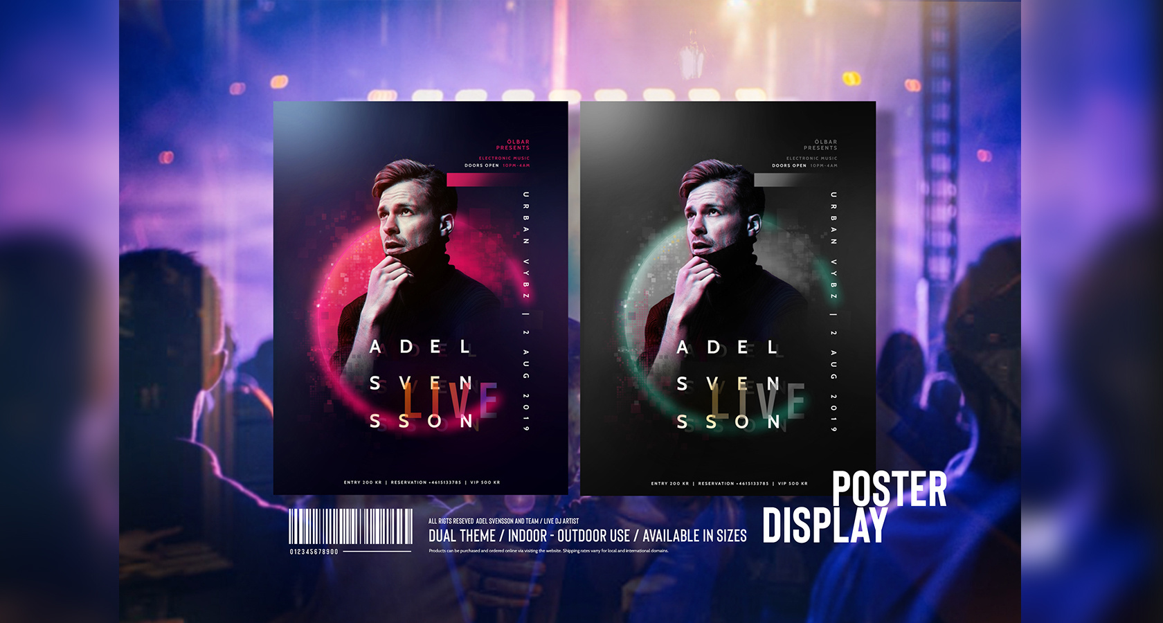 EDM - Progressive DJ's Music Endeavour | Event Identity Design branding event identity design graphic design poster design