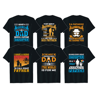 Father's Day T-shirt Design dad design fathers fathers day fathers day tshirt gift graphic design illustration seller t shirt t shirt design tayphography typography tshirt