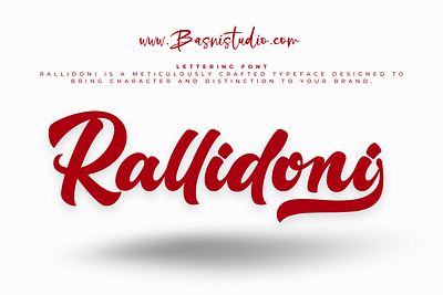 Rallidoni Lettering Font cleanfont design font graphic design handwritten lettering logo popullar font typography