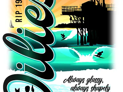 Surf Spot T-Shirt Design adobe design graphic design illustration illustrator logo photoshop print tee tshirt vector