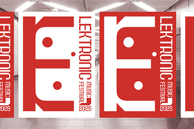 Elektronic Music Festival branding design disco electronic festival font graphic design logotype magazine music new font poster radio retro robotic type typeface typography unique y2k