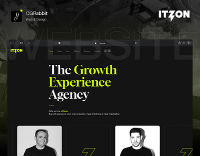 Itzon - Growth Experience Agency adobe xd css design html javascript php ui ux web design website