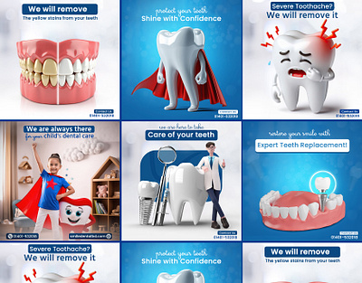 Social Media Post Design for Dental Care