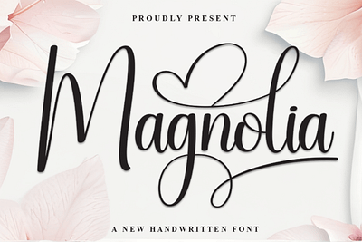 Magnolia font classy