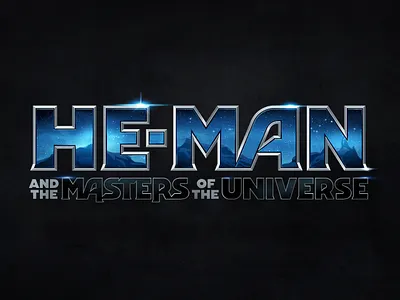 He-Man MOTU logo design by Bill Concannon branding design graphic design he man logo design masters of the universe motu revelation