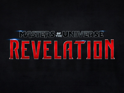 MOTU Revelation logo design by Bill Concannon branding design graphic design logo logo design masters of the universe motu motu revelation