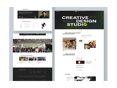 Creative Design Studio Agency - Website brandidentity brandingstudio businessbranding creativeagency creativedesign creativeprocess creativestudio creativewebsite designagency designforbusiness designinspiration digitalcreatives graphicdesign innovativedesign madebydesigners marketingdesign trendydesign uxuidesign visualidentity webdesign