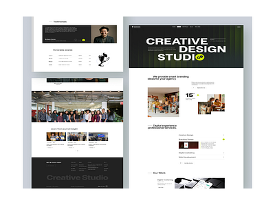 Creative Design Studio Agency - Website brandidentity brandingstudio businessbranding creativeagency creativedesign creativeprocess creativestudio creativewebsite designagency designforbusiness designinspiration digitalcreatives graphicdesign innovativedesign madebydesigners marketingdesign trendydesign uxuidesign visualidentity webdesign