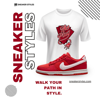 Sneakers Brand Design Template