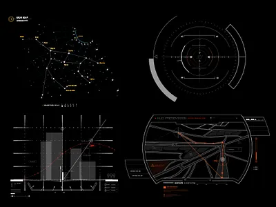 Complex HUD Interface 3d complexhudinterface cyberpunkvisuals datavisualization dribbbleshots futuristicui gameuiux graphic design hologramdesign hudgraphics infographicdesign interactivedesign motiongraphics neonaesthetic scifidesign techinterface ui uianimation virtualdashboard visualeffects