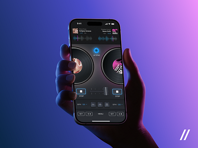 DJ App & AI Mixer Mobile iOS Mobile App ai ai app android android app design android design app dashboard design dj dj app ios ios app design ios design mixer mobile mobile app design modern design online ui ux