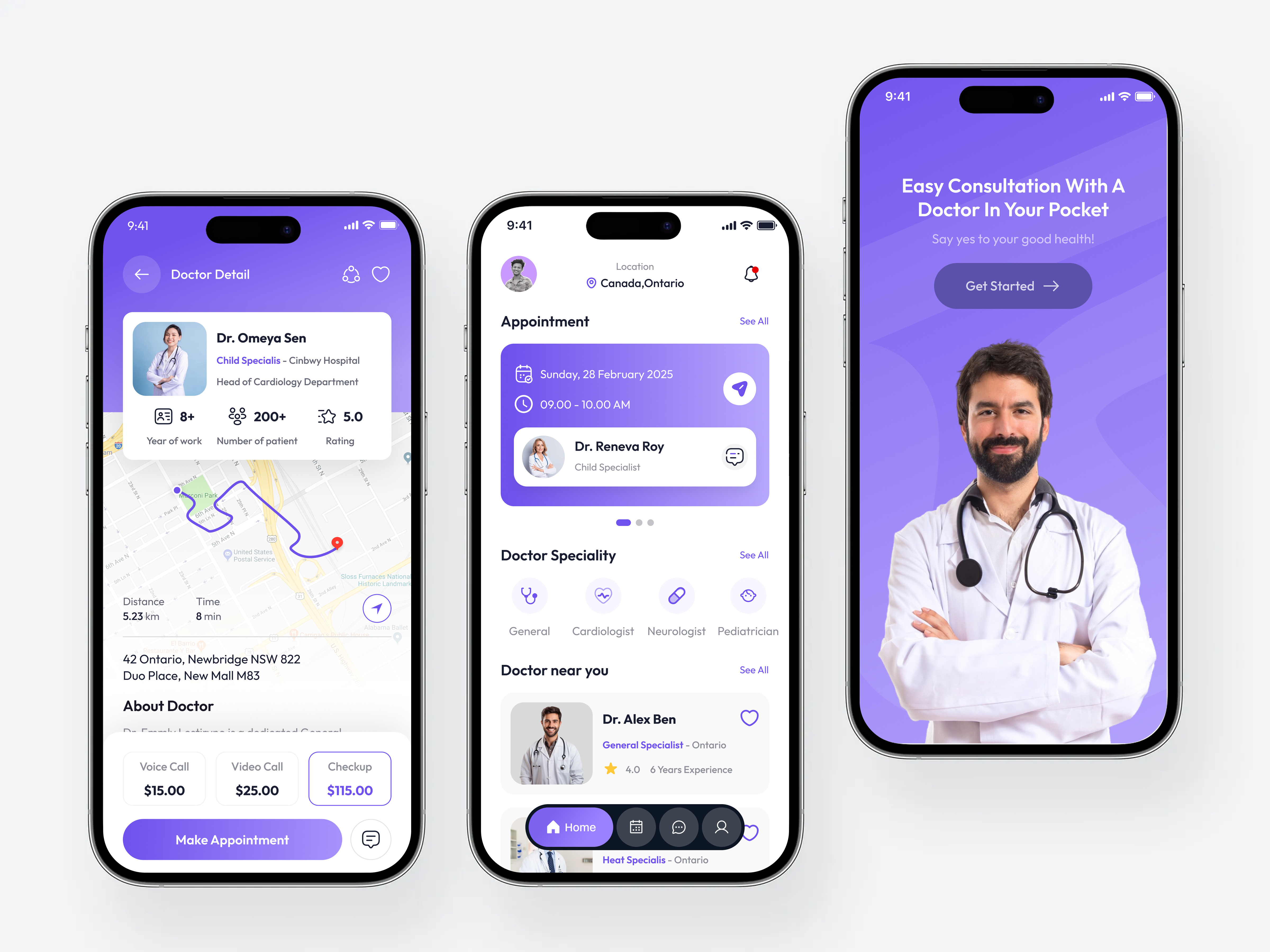 Example of Mobile App Design (Ios, Android)