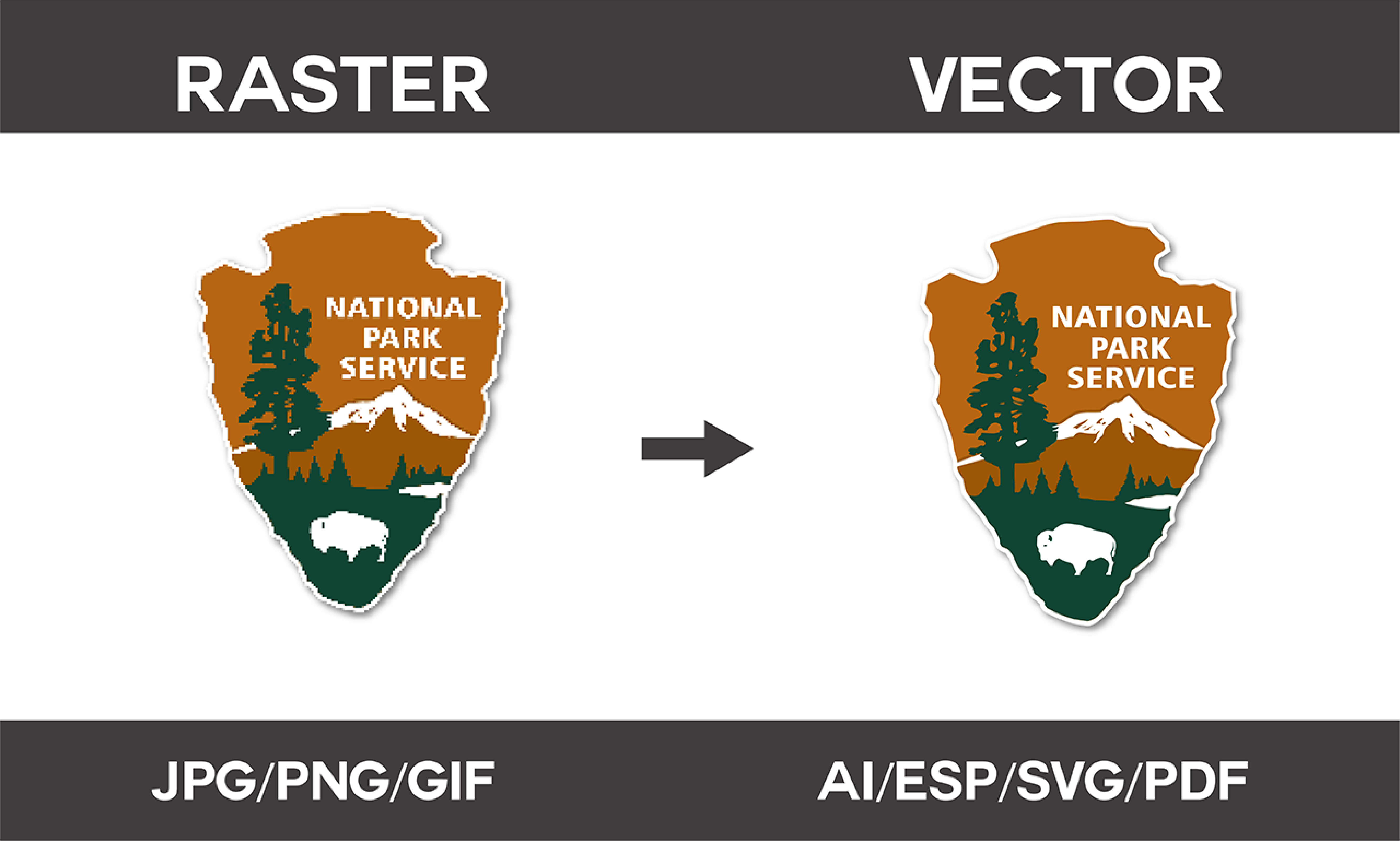 Example of Vector Tracing