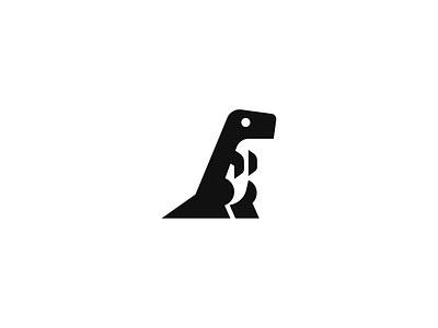 Dino logo ai b2b brand branding design dino dinosaur elegant graphic design logo logo design logo designer logodesign logodesigner logotype modern negative space negativespace saas web3