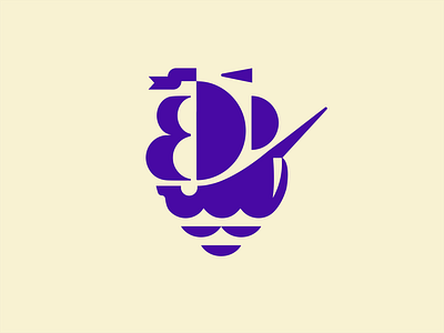 BOAT - LOGO boat branding design icon identity illustration logo marks navigation ocean sea symbol ui vector wave