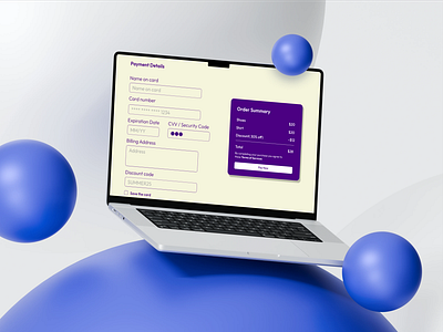 Credit Card Checkout design figma uxui