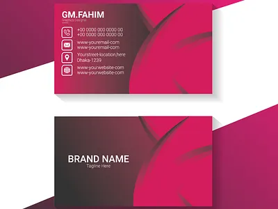 Crative Business Card Design brochure business card card flyer id card illustrator logo photoshop poster